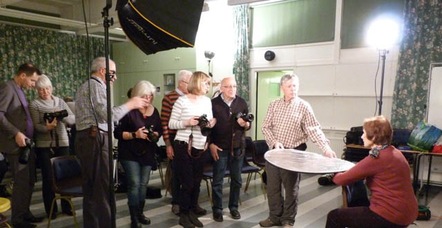 Practical Studio Evening (pic by Bill Salkeld)
